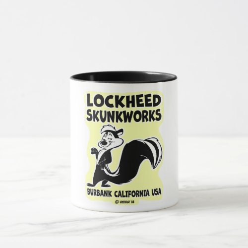 Creekrat CARtoons Skunkworks Mug