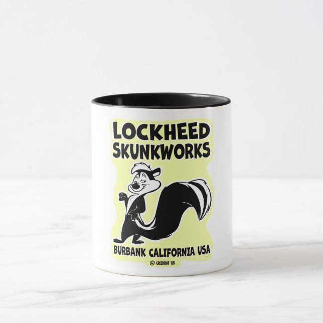 Creekrat CARtoons Skunkworks Mug (Center)