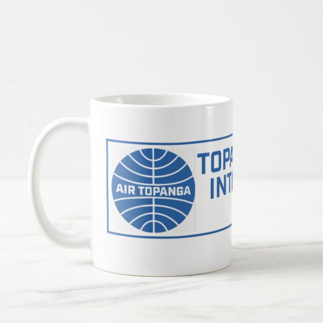 Creekrat Cartoons Topanga Airport Mug (Left)