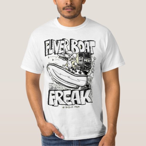 Creekrat Fliver Boat Freak Tee