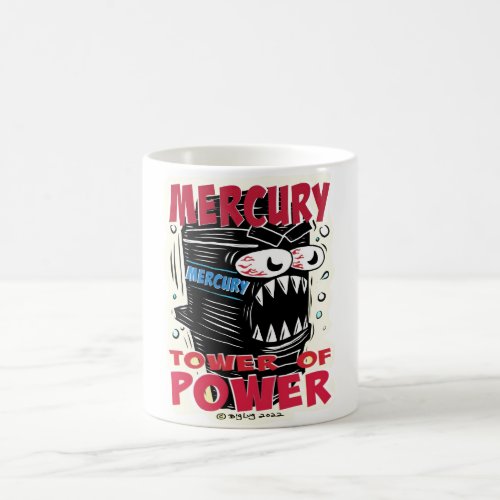 Creekrat Mercury Tower of Power Cartoon Mug