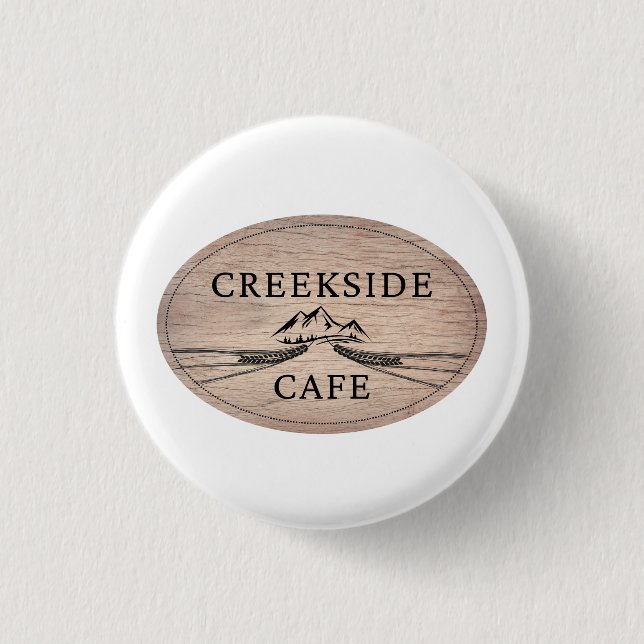Creekside Cafe Collectible Pin (Front)