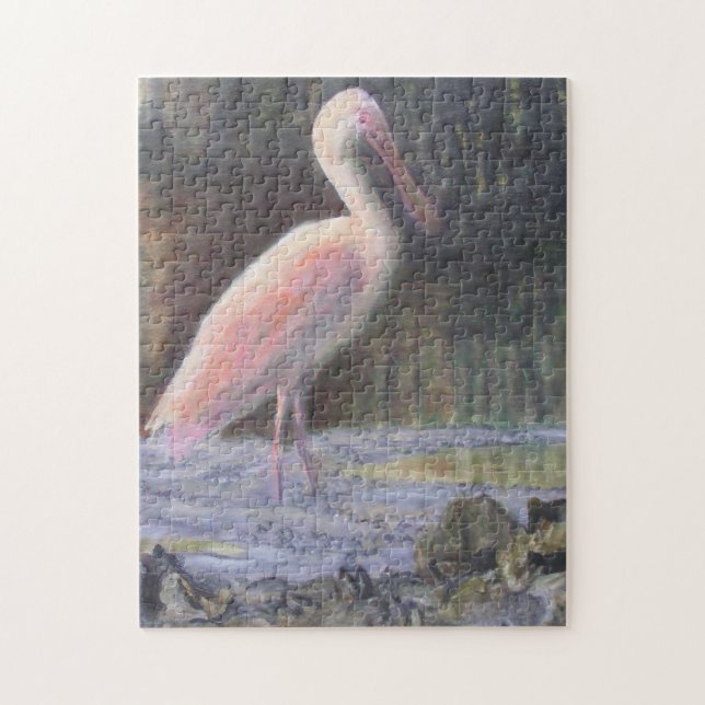 CREEKSIDE SPOONBILL Puzzle (Vertical)