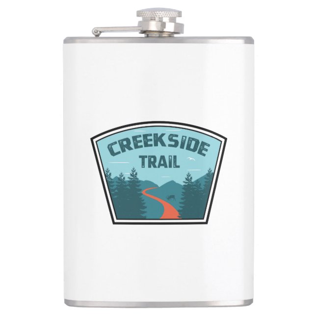 Creekside Trail Flask (Front)