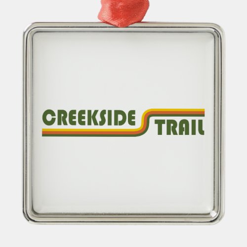 Creekside Trail Metal Ornament