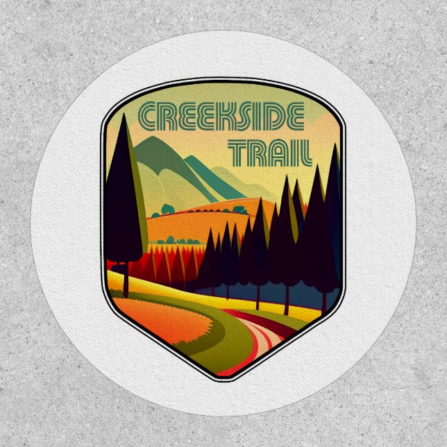 Creekside Trail Ohio Colors Patch (Front)