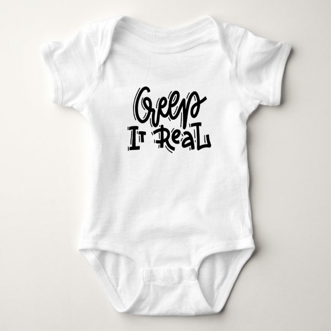 Creep it real baby bodysuit (Front)