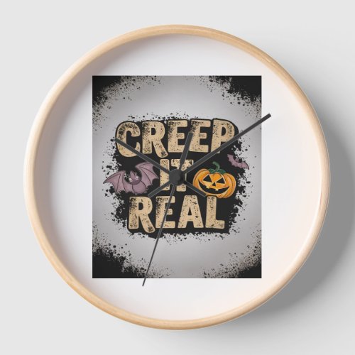 Creep It Real Clock