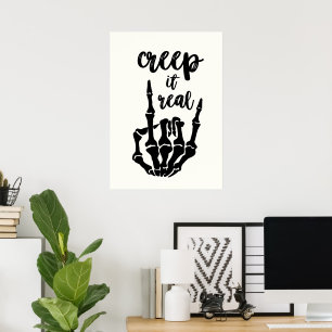 Creep it real poster