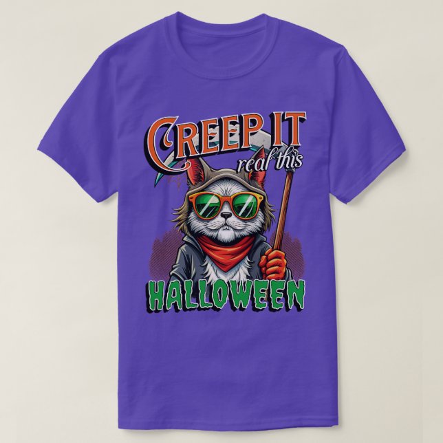 Creep it real this Halloween T-Shirt (Design Front)