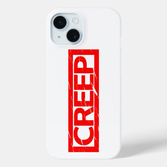 Creep Stamp Case-Mate iPhone Case (Back)