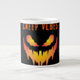 Creep Vibes Dark Energy _ Trendy Horror Streetwear Giant Coffee Mug