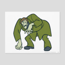 Creeper Villain Postcard