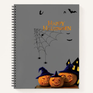 Creepily Creative: Halloween Custom 8.5" x 11"  Notebook