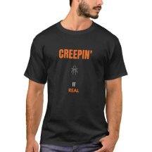 Creepin It Real Funny Halloween Spider Web Sarcast