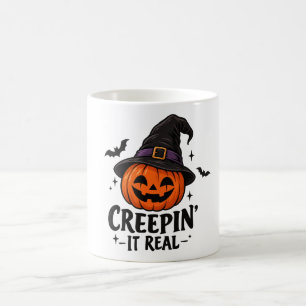 Creepin' It Real Halloween Coffee Mug