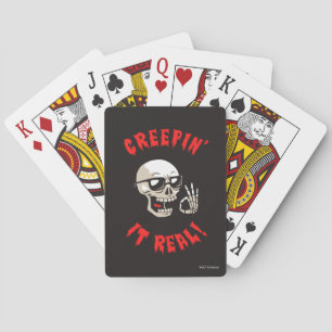Creepin' It Real Poker Cards
