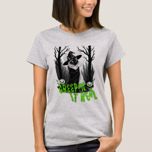 Creepin' It Real with My Witchy Cat T-Shirt