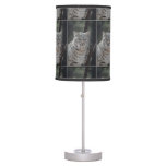 Creeping Bobcat Table Lamp