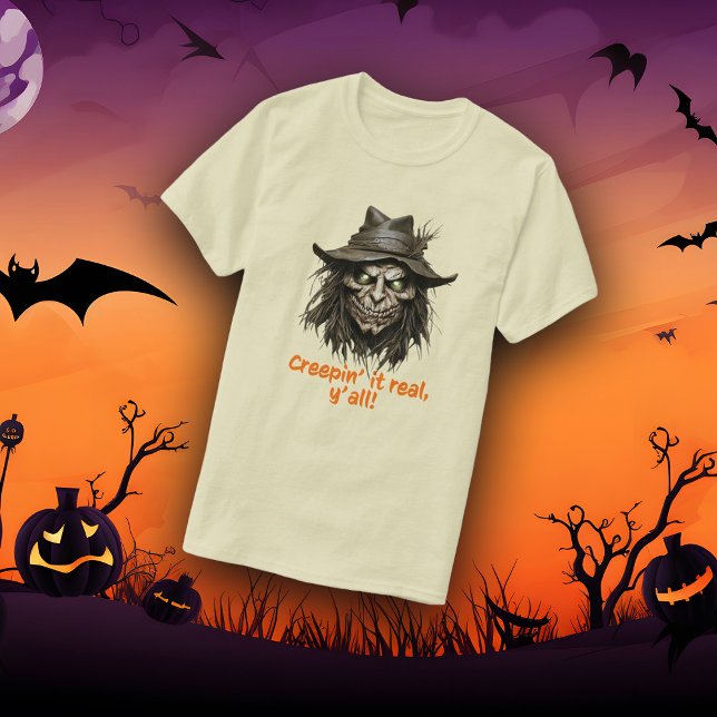 Creeping It Real, Y'all! Halloween T-Shirt (Creator Uploaded)