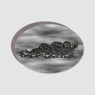 Creeping Slime Hulk Weird Horror Art Car Magnet