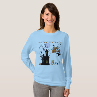 Creeping Spirits of October pale blue T-Shirt