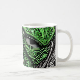 Creepy Abstract Alien Coffee Mug