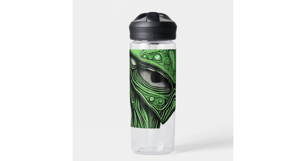 20oz Tumbler with Handle Green Alien I'm not going