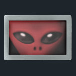 Creepy Alien Belt Buckle<br><div class="desc">Creepy Alien Design.</div>