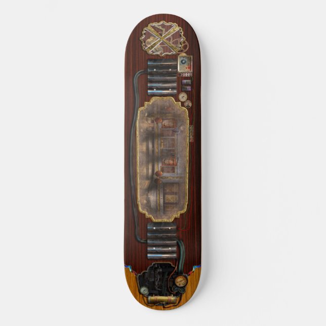 Creepy - Apocalyptic - Obedience and Compliance Skateboard Deck (Front)