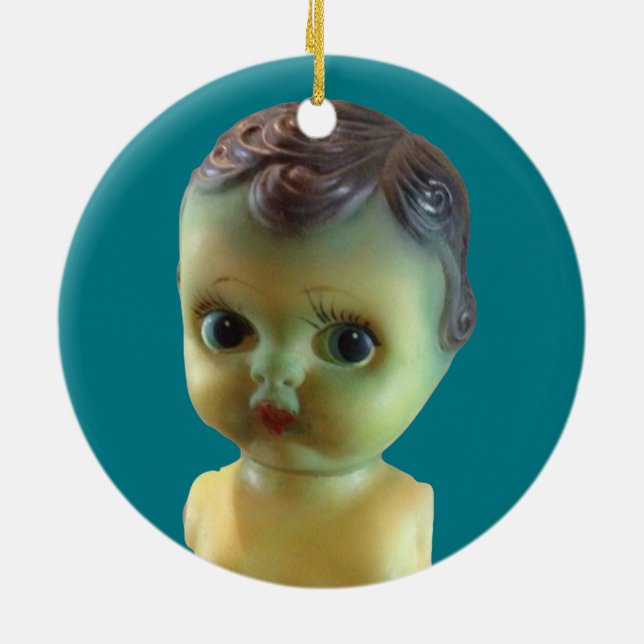 Creepy Baby Ornament (Back)