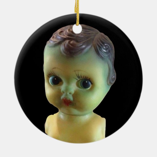 Creepy Baby Ornament (Back)