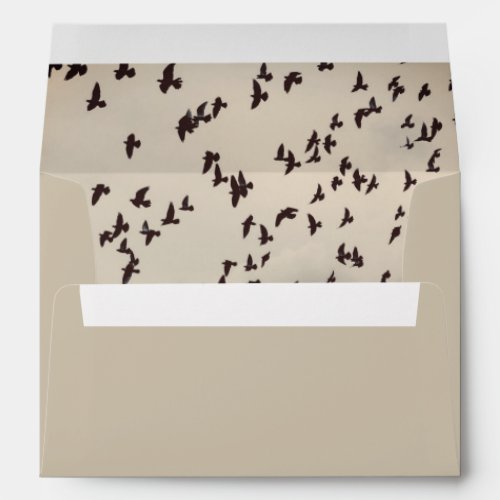 Creepy Birds Envelope