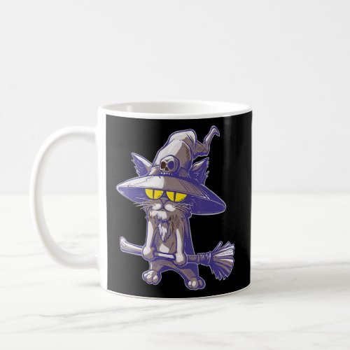 Creepy Black Cat 1  Coffee Mug