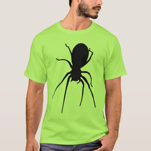 Creepy Black Spider Shirt