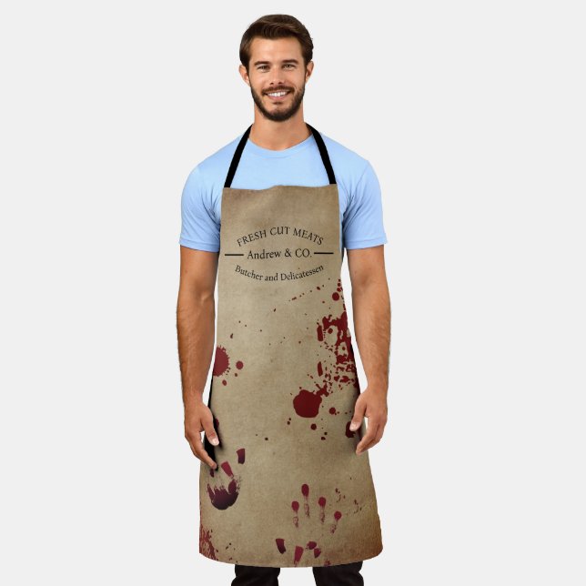 Bloody Butcher Apron Sublimation Print Bloody Butcher Apron Sublimation Print