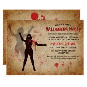 Surprise Halloween Invitations Zazzle