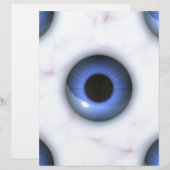 creepy blue eyes (Front/Back)