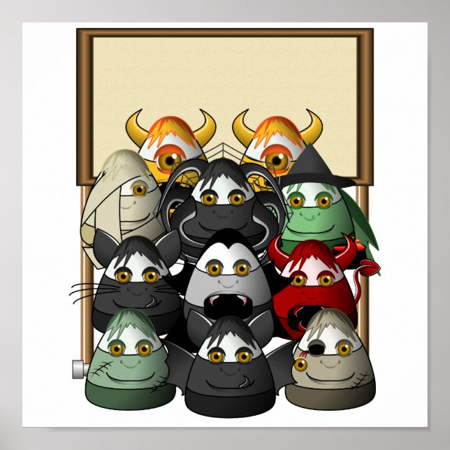 Creepy Candy Corn Creepies Sign (Front)