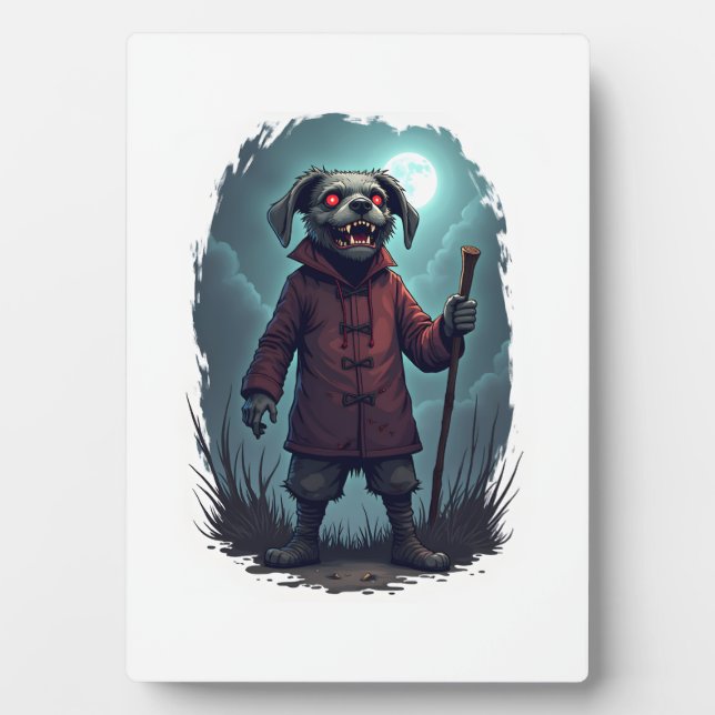 Creepy Cane Corso Plaque (Front)