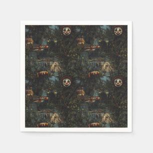 Creepy Carnival Halloween Napkins