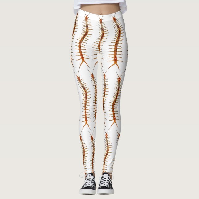 Creepy Centipede Leggings  (Front)