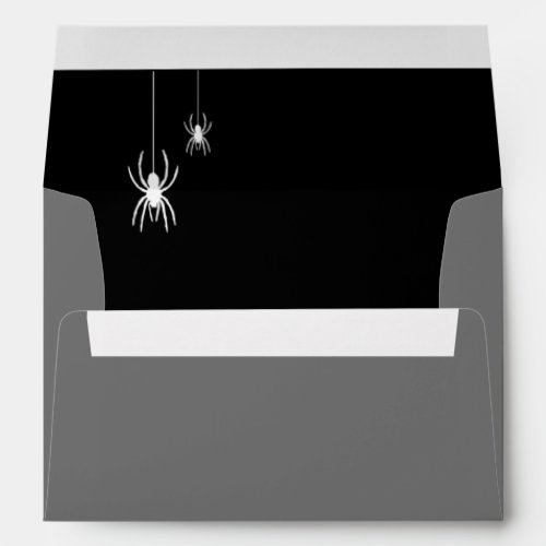 Creepy Chic Halloween Envelopes _ Spiders