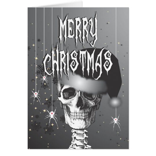 Creepy Christmas Card  Zazzle