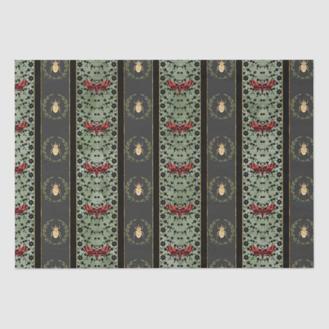 Creepy Christmas Tissue Paper (Front)