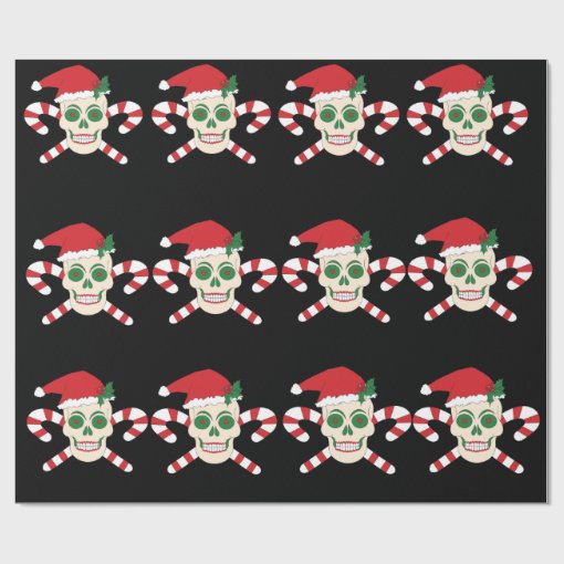 Creepy Christmas Wrapping Paper | Zazzle