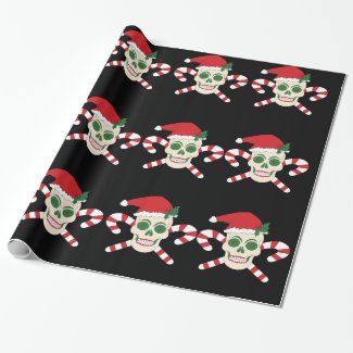 Creepy Christmas Wrapping Paper