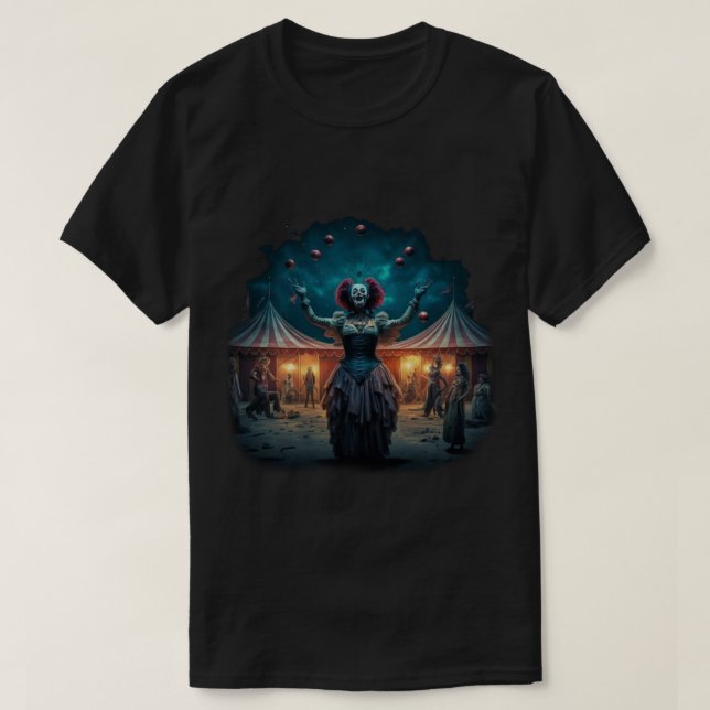 Creepy Circus T-Shirt (Design Front)