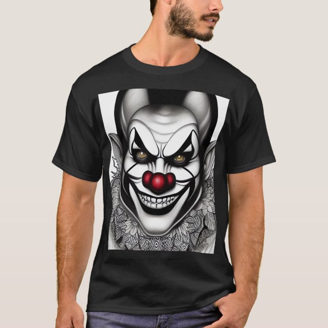 Creepy Clown 6 T-Shirt (Front)