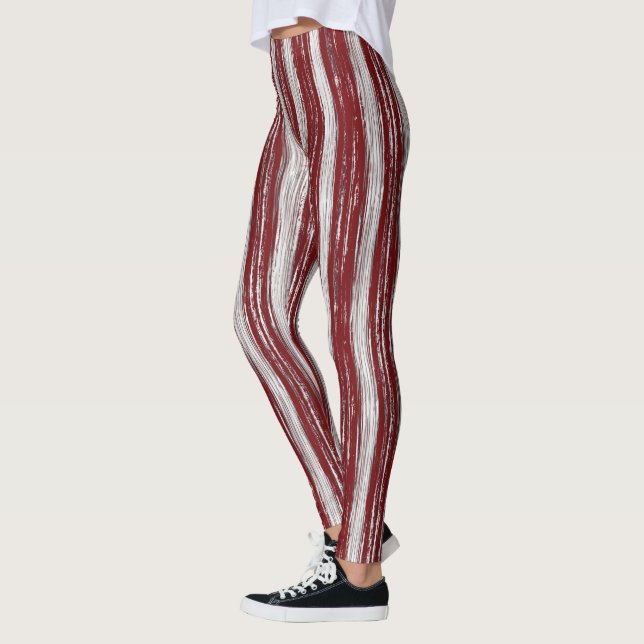Creepy Clown Carnival Halloween Leggings (Left)
